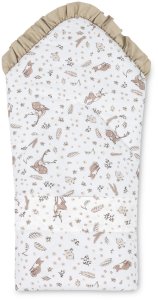 Sensillo ROŻEK BAWEŁNA FOREST BEIGE 75X75 2