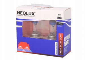 Neolux Neolux H4 Extra Light 2-pack | Żarówka halogenowa | 12V, 60/55W 6