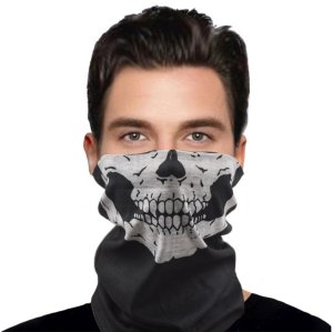Verk Komin kominiarka chusta na twarz bandama czaszka wielofunkcyjna tunel skull 3