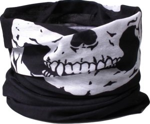 Verk Komin kominiarka chusta na twarz bandama czaszka wielofunkcyjna tunel skull 4