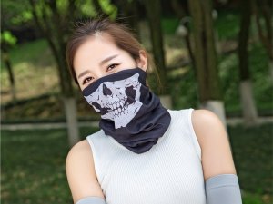 Verk Komin kominiarka chusta na twarz bandama czaszka wielofunkcyjna tunel skull 7