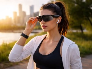 Verk Inteligentne okulary ai z kamerą 2k dyktafon bluetooth tłumaczenie zdjęcia 3