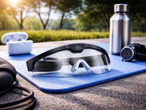 Verk Inteligentne okulary ai z kamerą 2k dyktafon bluetooth tłumaczenie zdjęcia 7