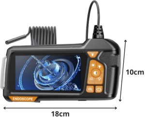 Verk Kamera inspekcyjna endoskop hd 5m ip67 usb 6led do rur wyświetlacz lcd 10