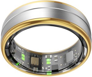 Smart Ring OEM SR06 r. 9 Srebrno-złoty 2