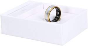 Smart Ring OEM SR06 r. 9 Srebrno-złoty 5
