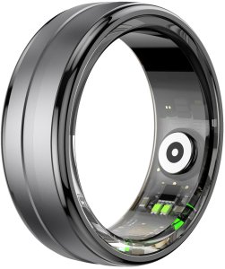Smartband Oura smartring SR06 Deep Grey kolor czarny z szarym połyskiem rozmiar 10 / 23 3