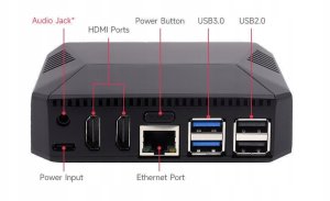 Obudowa SilentiumPC Argon ONE V3 M.2 PCIE na dysk NVME HDMI Obudowa dla Raspberry Pi 5 4