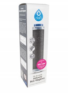 Dafi Dafi blok węglowy wkład do przepływowego filtra wody 2