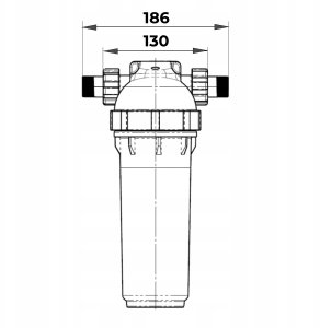 Dafi Dafi obudowa filtra przepływowego 14