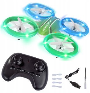 Dron ProNice Dron dla dzieci MINI zabawka kompas zwis zdalnie sterowany świecący z LED 11