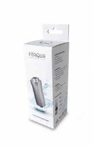 Fit Aqua Filtr Wody Prysznicowy AWF-SWR-P-M FITAqua Srebrny Chrom pod Prysznic BPA 3