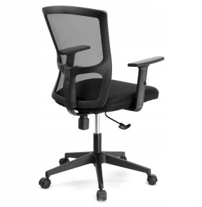 Krzesło biurowe Szchara FOTEL BIUROWY ERGONOMICZNY OBROTOWY KRZESŁO BIUROWE DO BIURKA MIKROSIATKA 5