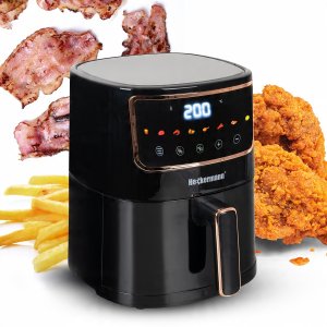 Frytkownica beztłuszczowa Heckermann FRYTKOWNICA BEZTŁUSZCZOWA FRYTOWNICA PIEKARNIK AIR FRAYER DUŻA 1800W 4,7L 5