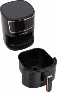 Frytkownica beztłuszczowa Heckermann FRYTKOWNICA BEZTŁUSZCZOWA FRYTOWNICA PIEKARNIK AIR FRAYER DUŻA 1800W 4,7L 10