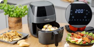 Frytkownica beztłuszczowa Zelmer Frytkownica beztłuszczowa Zelmer ZAF5502G 1500W 11