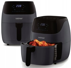 Frytkownica beztłuszczowa Zelmer Frytkownica beztłuszczowa Zelmer ZAF5502G 1500W 12