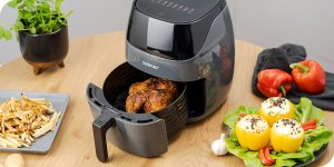 Frytkownica beztłuszczowa Zelmer Frytkownica beztłuszczowa Zelmer ZAF5502G 1500W 6