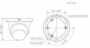 Kamera IP Dahua Technology Kamera IP DAHUA IPC-HDW2849TM-S-IL-0280B 8MPx WizSense DUAL LIGHT AUDIO 4