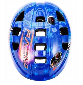 Meteor Kask Rowerowy Regulowany Na Rower Dla Chłopca Wentylowany Ochronny METEOR 2
