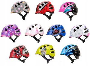 Meteor Kask Rowerowy Regulowany Na Rower Dla Chłopca Wentylowany Ochronny METEOR 7