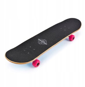 Deskorolka Meteor METEOR Deskorolka Deska Dla Dziewczynki Drewniana Skateboard Flaming 2