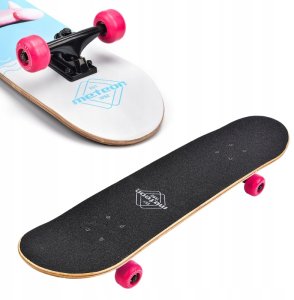 Deskorolka Meteor METEOR Deskorolka Deska Dla Dziewczynki Drewniana Skateboard Flaming 6