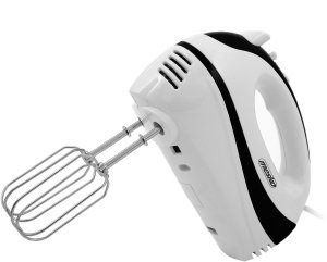 Mikser ręczny Robot kuchenny 550W 5 biegów Funkcja TURBO Mieszadła Haki - 16130149592 5