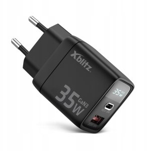 Ładowarka Xblitz Ładowarka sieciowa XBLITZ XC1 GaN3 35W USB-C Power Delivery Quick Charge 2