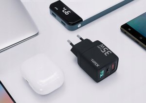 Ładowarka Xblitz Ładowarka sieciowa XBLITZ XC1 GaN3 35W USB-C Power Delivery Quick Charge 9