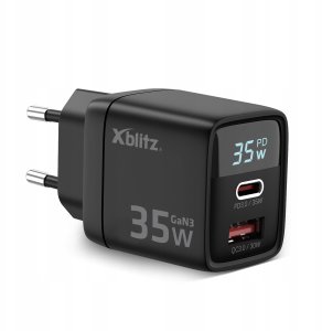 Ładowarka Xblitz Ładowarka sieciowa XBLITZ XC1 GaN3 35W USB-C Power Delivery Quick Charge 10