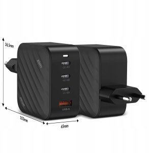 Ładowarka Xblitz Ładowarka sieciowa XBLITZ XC3 GaN3 100W, 3xUSB-C + USB-A 12