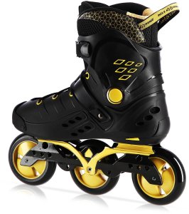 Rolki Nils Extreme Łyżworolki ROLKI Slalomowe Szybkie Freeride 35 11