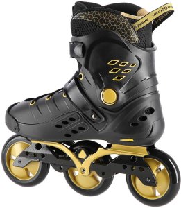 Rolki Nils Extreme Łyżworolki ROLKI Slalomowe Szybkie Freeride 35 4