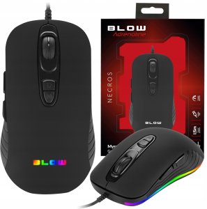 Mysz Verk MYSZKA MYSZ PRZEWODOWA GAMINGOWA OPTYCZNA LED RGB 5