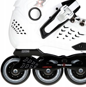 Rolki Nils Extreme Młodzieżowe Łyżworolki Rolki FREERIDE Slalomowe 35 8