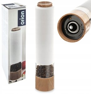 Młynek do przypraw Top Gift Młynek ELEKTRYCZNY na baterie do pieprzu soli mielenia przypraw sól pieprz 8