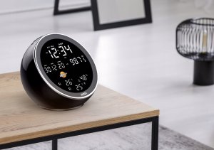 Stacja pogodowa NASA NASA Stacja Pogody Pogodowa WSP1500 + Głośnik Bluetooth + Radio FM + Budzik 6