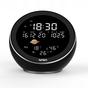 Stacja pogodowa NASA NASA Stacja Pogody Pogodowa WSP1500 + Głośnik Bluetooth + Radio FM + Budzik 9