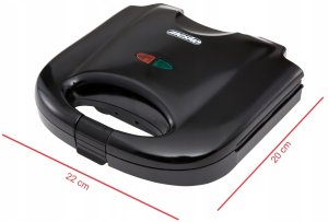 Opiekacz Mesko Opiekacz do kanapek toster sandwich trójkąty 850W nieprzywierająca powłoka 9