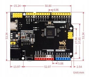 Haier Platforma rozwojowa R7FA4 Plus zgodna z Arduino UNO R4 Minima R7FA4M1AB3CFM 10