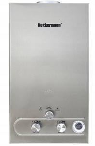 Przepływowy podgrzewacz wody Heckermann PODGRZEWACZ GAZOWY WODY BOJLER PRZEPŁYWOWY NG 36KW 18L / min 2