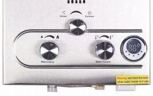 Przepływowy podgrzewacz wody Heckermann PODGRZEWACZ GAZOWY WODY BOJLER PRZEPŁYWOWY NG 36KW 18L / min 4