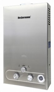Przepływowy podgrzewacz wody Heckermann PODGRZEWACZ GAZOWY WODY BOJLER PRZEPŁYWOWY NG 36KW 18L / min 10