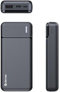 Powerbank Denver Powerbank 10000 mAh LED z kablem MicroUSB DENVER 4