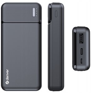 Powerbank Denver Powerbank 10000 mAh LED z kablem MicroUSB DENVER 9