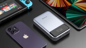 Zasilacz do laptopa Swissten Powerbank 20000 mAh 100W do laptopa smartfona 2x USB-A 1x USB-C KOMPAKTOWY 2