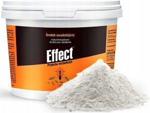 Effect PROSZEK ŚRODEK PREPARAT NA MRÓWKI GNIAZDA MRÓWEK MROWISKA EFFECT 1KG 2 SZT 4