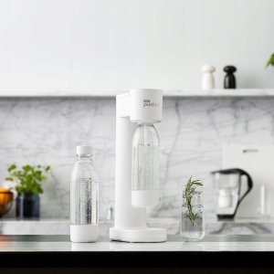 Dafi PushAir Saturator do Wody Dafi Syfon Biały + 2 Naboje + Butelka 0,7 2