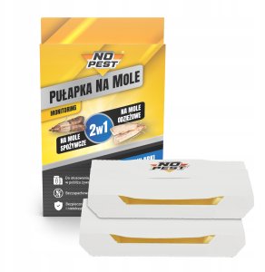Staples PUŁAPKA LEP NA MOLE SPOŻYWCZE KUCHENNE ODZIEŻOWE UBRANIOWE 2W1 5 OPAKOWAŃ 5